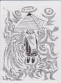 Pyramid-Headed Mage Thingie by ZoakoTHEgreat