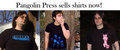 New Shirts by Pangolin Press