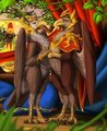 Royal Eagle pair by RevenantWairu