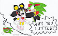 WHY YOU LITTLE!!