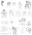 Other Bird Roughs by Duphasdan