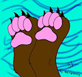 Joel's Wolf Paws by JoelEspinal2018