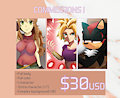 Commisions are now open by fanfarefromhell