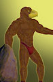 Golden Eagle Bodybuilder
