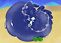 Orchid Puffs up Ajar! (Also B-Day!)