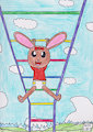 Amy on the Monkey Bars