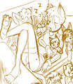 Cuddle with my plushies