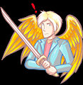 An actually good X sticker in his human form