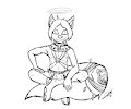 Comm - Lego lays leg over leg by Link