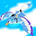 Riding the skies on the wings of courage. by AuroraBorealia