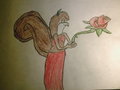 to relee the squirrel in all her pride by JessCarrotCake
