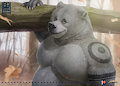 Wood bear by Anhes
