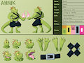Ahnik Reference Sheet (SFW) by Ahnik