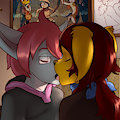 Birthday cake [commission] by Xienoan