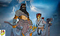 Omni & Son in God Of War by OmniSpirit