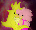 Commission: SilAtrice ~ Super Kiss