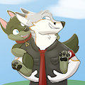 Daddy Fox by starfoxACEFOX