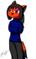 Xei in a sweater by FallenFolf