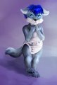 Shy boy