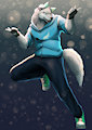 Fursona Dancing by Fenrirwolfen