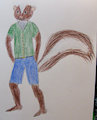 Kiuro, the Skunk/Squirrel