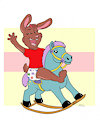 Amy N her Rocking Horse -By NazzNikoNanuke-