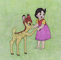 Heidi and Bambi crossover (coloured)