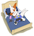 Nighttime Diaper Duty by RandyTheRiolu