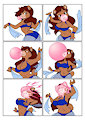 Bubble Gum Dancer by maxwest2