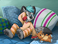 Bedtime by pandapaco