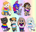 Pride Chibis part.1