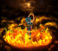 dance on fire by Niranna