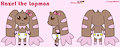 Hazel Lopmon (NebulaNursery) Model Sheet OLD
