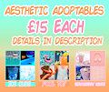 [CLOSED] [[AESTHETIC ADOPTABLES - Batch 2]] NSFW or SFW!