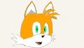 Miles "Tails" Prower's head view by PrinceRiolu