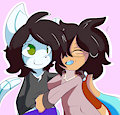 Friendship Hugs by Jezekin