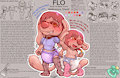 Flo and Baby Flo - Reference Sheet - by OverFlo207 by OverFlo207