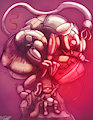 Bladewolf - Flo's Puppy (Messy) by OverFlo207