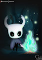 Dark Hollow Knight by edonova