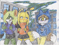COLLAB: an afternoon in the city (Colored) by faithslayer202