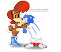 Sally finds Micro Sonic