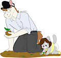 Planting Grandmas Flowers. by TreBor