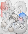 Flo and KC - Sniffy-Sniffy (Messy) by OverFlo207 by OverFlo207