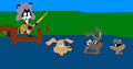 Swimmin And Fishin