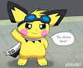 Sparks and the pichus are back!! by pichu90