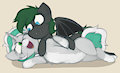 Cuddling by MarsMiner