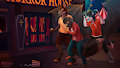 Nortic and Kitbill at the carnival by NorticFox