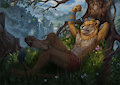 Pensive days by royzart