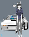 Onee Chan with new Body kit of FC3S by SoraArki