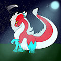 Dragon fenkitty by FrozenFangs